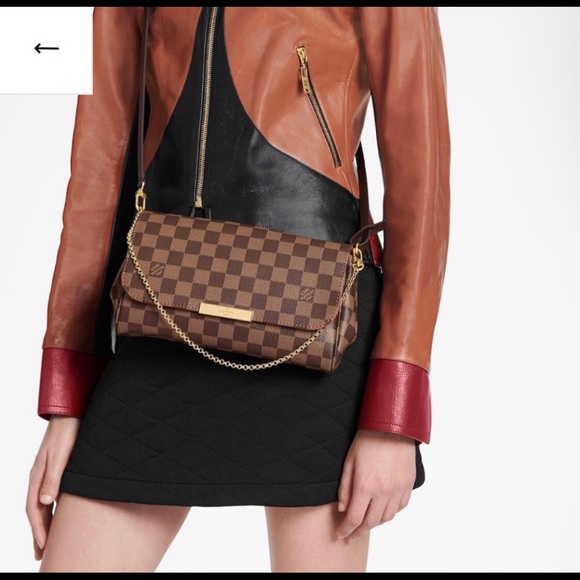 LOUIS VUITTON Ebene Favorite MM - Picture 2 of 11